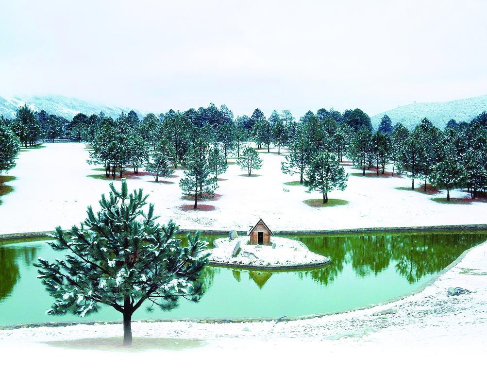 Готель Bosques De Monterreal San Antonio de las Alazanas Екстер'єр фото